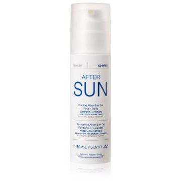 Korres Yoghurt After Sun gel racoritor dupa expunerea la soare pentru fata si corp