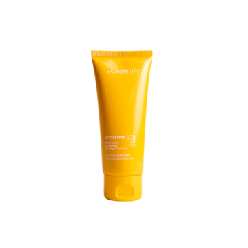 Lapte de corp cu protectie solara Academie Bronzecran Lait Solaire Corps SPF50 100ml
