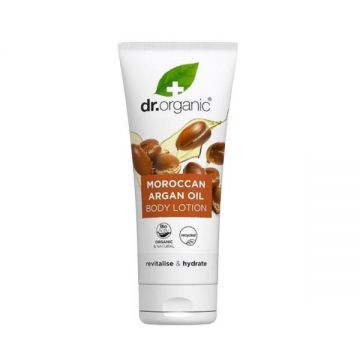 Lotiune de corp Bio Argan Dr.Organic, 200 ml Lotiune de corp Bio Argan Dr.Organic, 200 ml