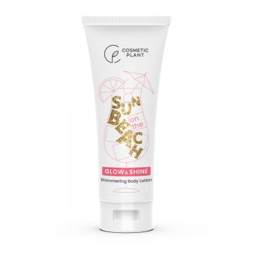 Lotiune de corp cu sclipici Sun on the beach glow & Shine Body, 200ml, Cosmetic Plant Lotiune de corp cu sclipici Sun on the beach glow & Shine Body, 200ml, Cosmetic Plant