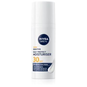 NIVEA MEN Sensitive crema de zi hidratanta SPF 30