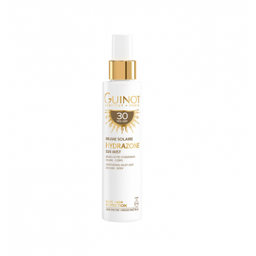 Spray protectie solara corp Guinot Hydrazone Brume Lactee Hydratante Solaire SPF30 150ml