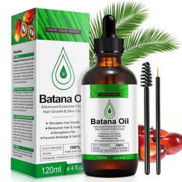 Ulei de Batana Premium, 100% Pur pentru Cresterea Parului si Ingrijirea Pielii, NOVA KISS   120 ml