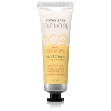 Vivian Gray True Nature Ylang & Orange crema de maini hidratanta Vivian Gray True Nature Ylang & Orange crema de maini hidratanta