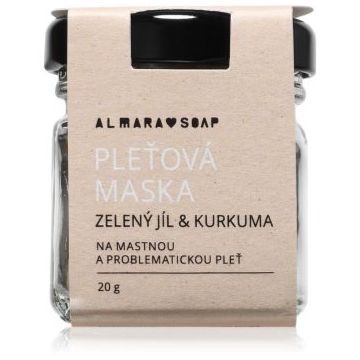 Almara Soap Face masca de fata pentru curatare pentru ten gras si problematic