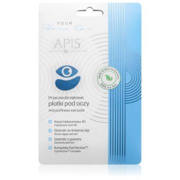 Apis Natural Cosmetics Home Spa masca pentru ochi împotriva ridurilor și a cearcănelor întunecate