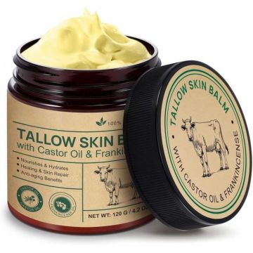 Balsam din Seu de Vita cu Ulei de Ricin si Tamaie, 100% Pur, NOVA KISS  , 120 g
