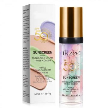 Baza de Machiaj Multifunctionala 3 in 1 cu SPF 50 , Corector de Ton, Hidratant si Matifiant Baza de Machiaj Multifunctionala 3 in 1 cu SPF 50 , Corector de Ton, Hidratant si Matifiant