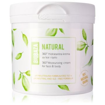 BIOBAZA Natural cremă hidratantă pentru fata si corp
