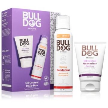 Bulldog Oil Control Daily Duo set cadou pentru barbati Bulldog Oil Control Daily Duo set cadou pentru barbati