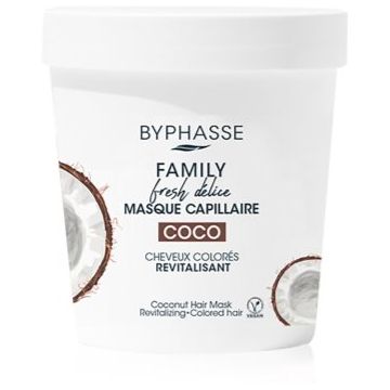 BYPHASSE Coco mască hrănitoare pentru păr vopsit