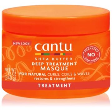 CANTU Shea Butter Deep Treatment Mask masca profund reparatorie pentru par ondulat si cret