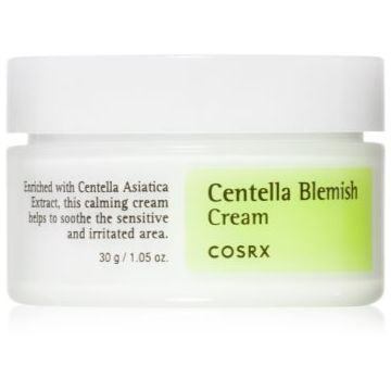 Cosrx Centella Blemish Cream crema calmanta hrănitoare împotriva roșeții tenului