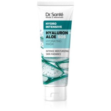 Dr. Santé Hydro Intensive Hyaluron + Aloe masca hidratanta pentru toate tipurile de ten