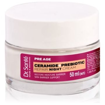 Dr. Santé Pre Age Ceramide + Prebiotic crema regeneratoare de noapte pentru ten matur