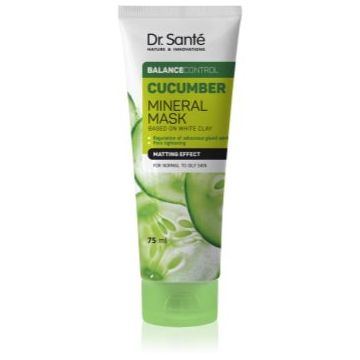 Dr. Santé Sebocontrol Cica + Zinc + AHA mască pentru față pentru ten gras și mixt