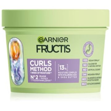 Garnier Fructis Curls Method Masca hidratanta par pentru par ondulat si cret