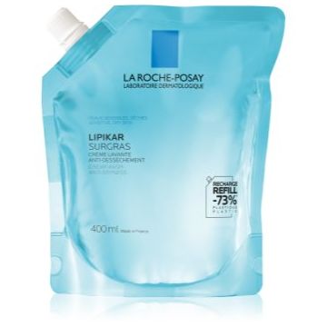 La Roche-Posay Lipikar Surgras cremă pentru duș rezervă