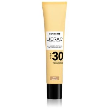 Lierac Sunissime The Tinted Sun Fluid SPF30 Fluid nuantator cu textura usoara SPF 30 Lierac Sunissime The Tinted Sun Fluid SPF30 Fluid nuantator cu textura usoara SPF 30