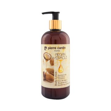 Lotiune de corp Argan Miracle, 400ml, Pierre Cardin Lotiune de corp Argan Miracle, 400ml, Pierre Cardin