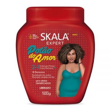 Masca Vegana de Par pentru Reparare si Hidratare, Skala Expert Potao do Amor, 1000 g Masca Vegana de Par pentru Reparare si Hidratare, Skala Expert Potao do Amor, 1000 g