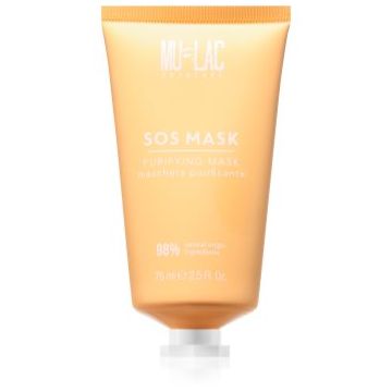 Mulac Cosmetics Sos Mask masca de fata pentru curatare