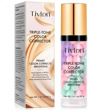 Primer Corector 3 in 1 cu SPF 50 , Hidrateaza, Matifiaza si Uniformizeaza Tonul Pielii, 40 g Primer Corector 3 in 1 cu SPF 50 , Hidrateaza, Matifiaza si Uniformizeaza Tonul Pielii, 40 g