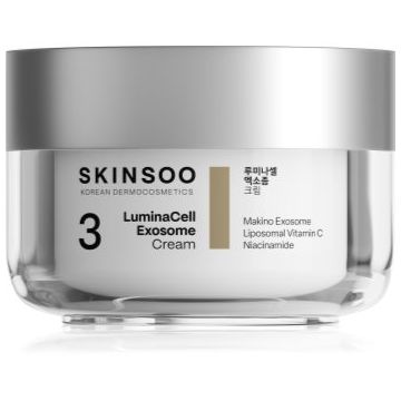 SKINSOO LuminaCell Exosome Cream cremă de față iluminatoare