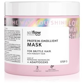 so!flow High Porosity Hair Protein-Emollient Mask mască fortifiantă petru par fragil si fara vlaga
