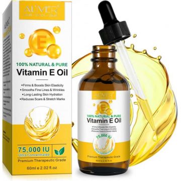 Ulei Vitamina E, 100% Natural  Pur, Ultra Concentrat, Premium, 60 ml