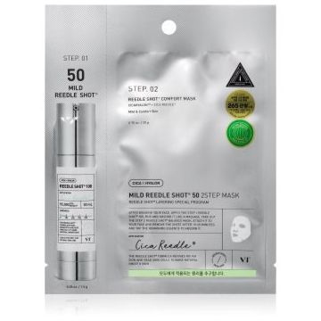 VT Cosmetic Reedle Shot 50 2-Step Mask masca intensă de întinerire pentru tratarea tenului în două faze
