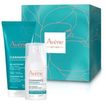 Avène Cleanance Gift Box set cadou de Crăciun pentru tenul gras, predispus la acnee