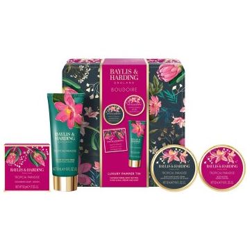 Baylis & Harding Boudoire Tropical Paradise set cadou cutie de metal