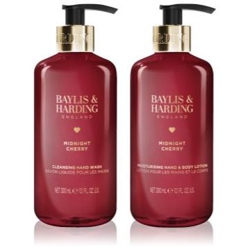Baylis & Harding Midnight Cherry set cadou de maini
