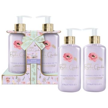 Baylis & Harding Royale Garden Lavender & Rose Hip Tea set cadou de maini