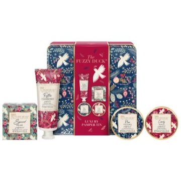Baylis & Harding The Fuzzy Duck Winter Wonderland set cadou cutie de metal