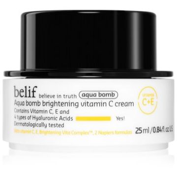 belif Aqua Bomb Brightening Vitamin C Cream crema iluminatoare cu efect de hidratare
