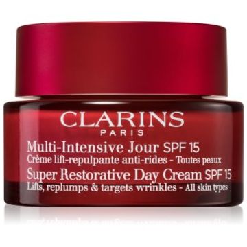 Clarins Super Restorative Day Cream SPF 15 crema de zi pentru toate tipurile de ten