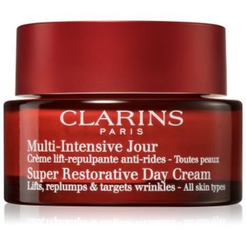 Clarins Super Restorative Day crema de zi pentru fermitate pentru toate tipurile de ten