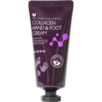Crema hidratanta pentru maini si picioare cu colagen, 100ml, Mizon