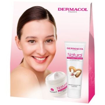 Dermacol Natural set cadou cu ulei de migdale