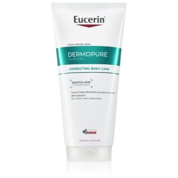 Eucerin DermoPure Clinical Correcting Body Care crema de corp impotriva imperfectiunilor pielii cauzate de acnee