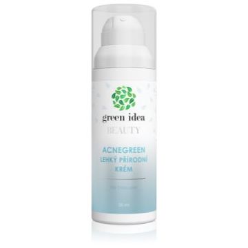 Green Idea Beauty Acnegreen crema cu textura usoara pentru un ten curat și sănătos