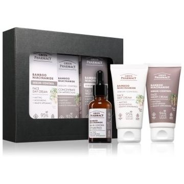 Green Pharmacy Bamboo & Niacinamide Set set cadou pentru o piele perfecta