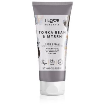 I Love Naturals Tonka Bean & Myrrh crema de maini