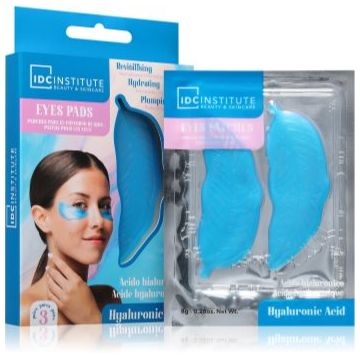 IDC Institute Hyaluronic Acid Eye Patches pernuțe din hidrogel impotriva pungilor de sub ochi