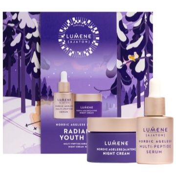 Lumene Nordic Ageless [AJATON] set cadou pentru ten matur