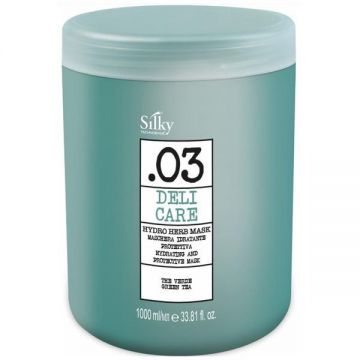 Masca Hidratanta pentru Par Uscat si Deteriorat - Silky Deli Care Hydro Herb Mask, 1000 ml