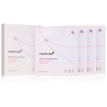 Medicube PDRN Pink Collagen Gel Mask masca cu efect de lifting si fermitate cu colagen