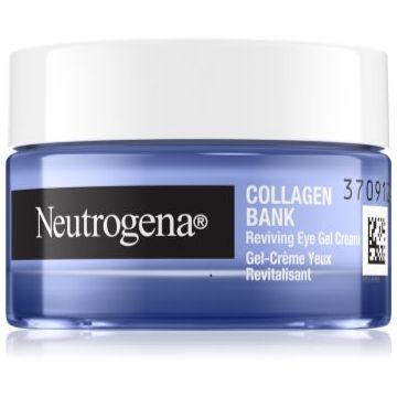 Neutrogena Collagen Bank gel-crema pentru ochi împotriva ridurilor și a cearcănelor întunecate